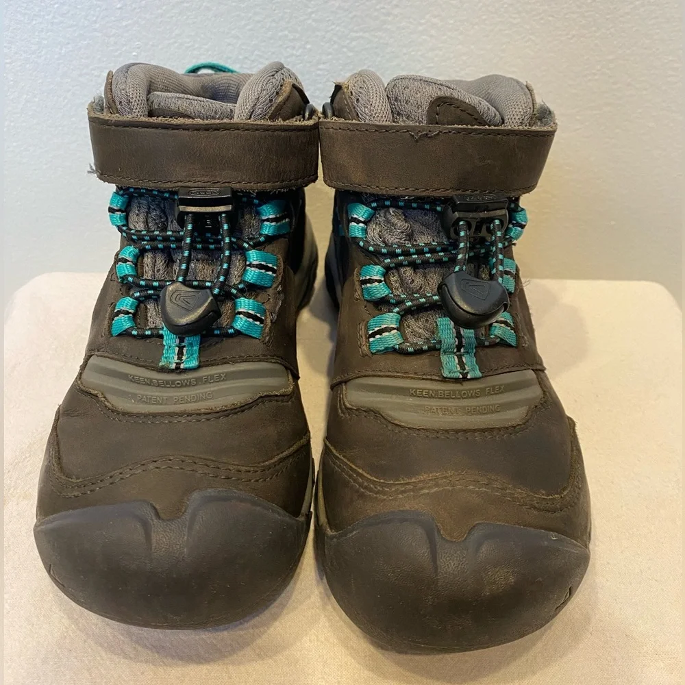 Keen Ridge Flex Waterproof Kids Hiking Boots - Size 12
